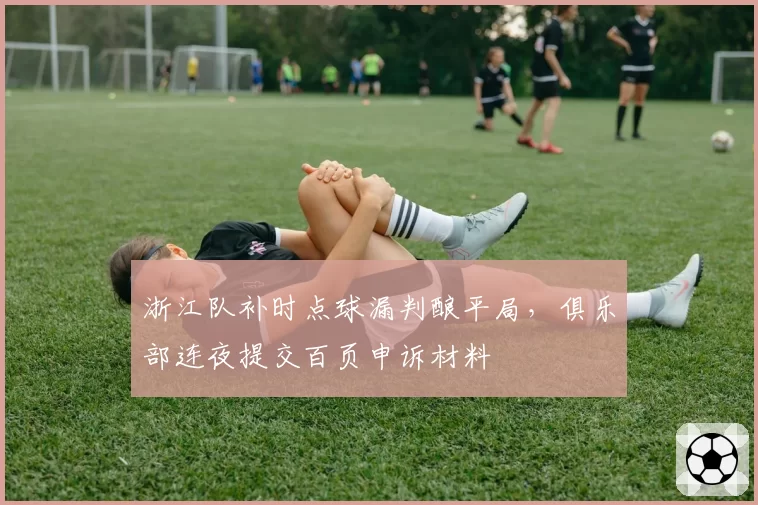 浙江队补时点球漏判酿平局，俱乐部连夜提交百页申诉材料